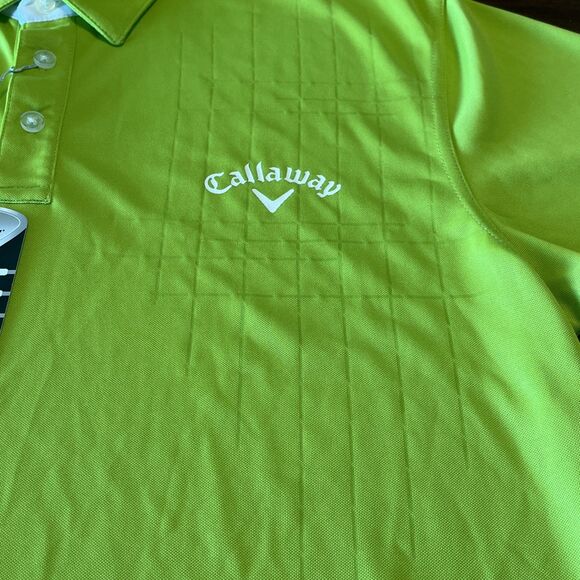 CALLOWAY Polo Golf Macaw Green Shirt Mens Size XL NWD - Picture 6 of 13